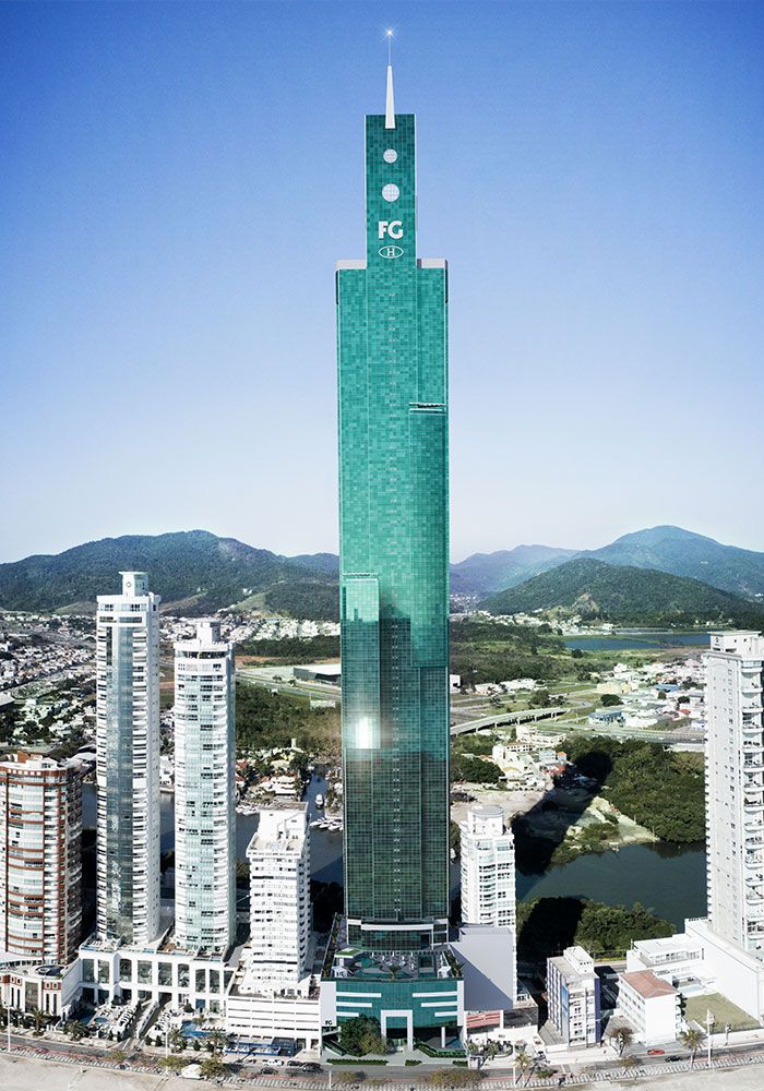 One Tower Fachada Vertical